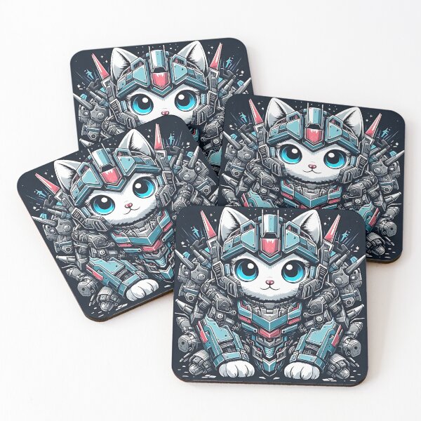 Item preview, anime cat mech designed and sold by Suukunna.
