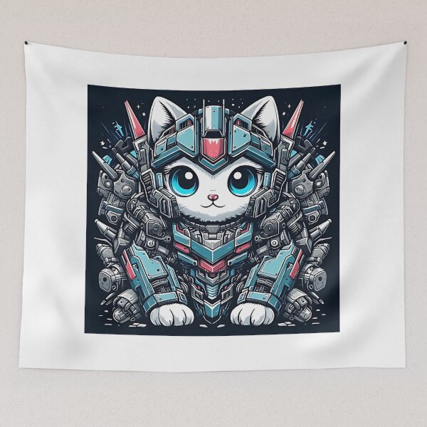 Item preview, anime cat mech designed and sold by Suukunna.