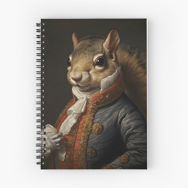 Item preview, Squirrel Portrait Art designed and sold by ConfettiSkyArt.