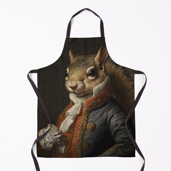 Item preview, Squirrel Portrait Art designed and sold by ConfettiSkyArt.