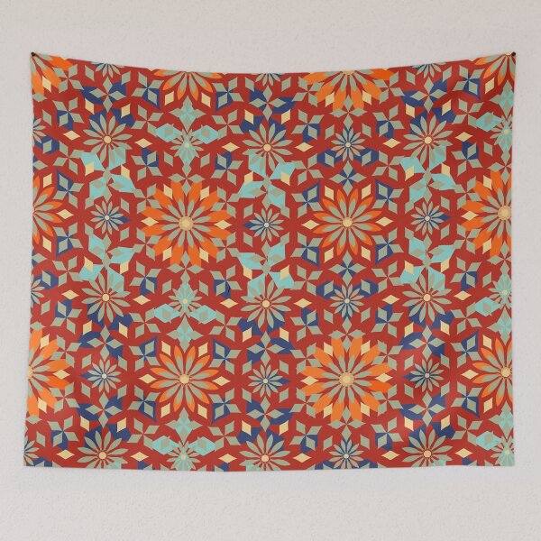 Item preview, Arabesque brick red  designed and sold by Mysooni.