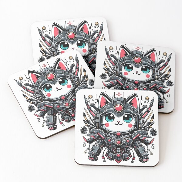 Item preview, anime cat mech designed and sold by Suukunna.