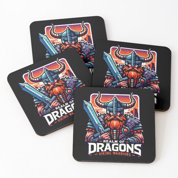 Item preview, Realm of Dragons  Viking Warriors designed and sold by Belarte.shop.