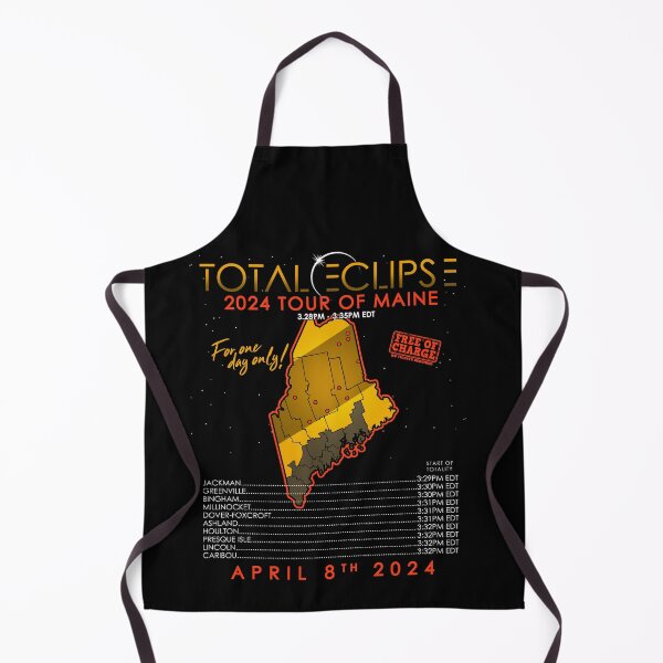 Item preview, Total Solar Eclipse 2024 Tour of Maine designed and sold by Nerd Shizzle.