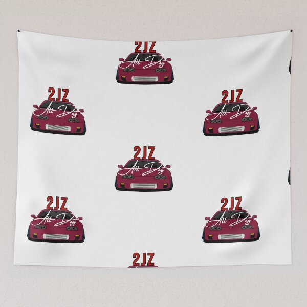 Item preview, 2JZ All Day (Color Red) for Car enthusiast designed and sold by Williams Designz.