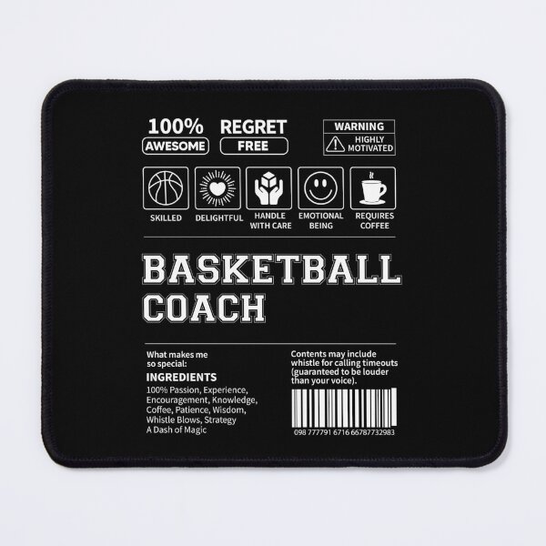 Item preview, Basketball Coach Funny Gift designed and sold by InspireShop.