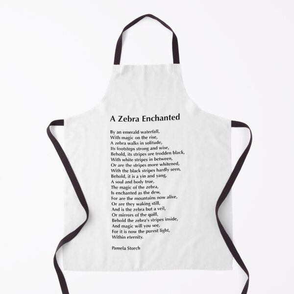 Item preview, A Zebra Enchanted Poem designed and sold by Pamela Storch.