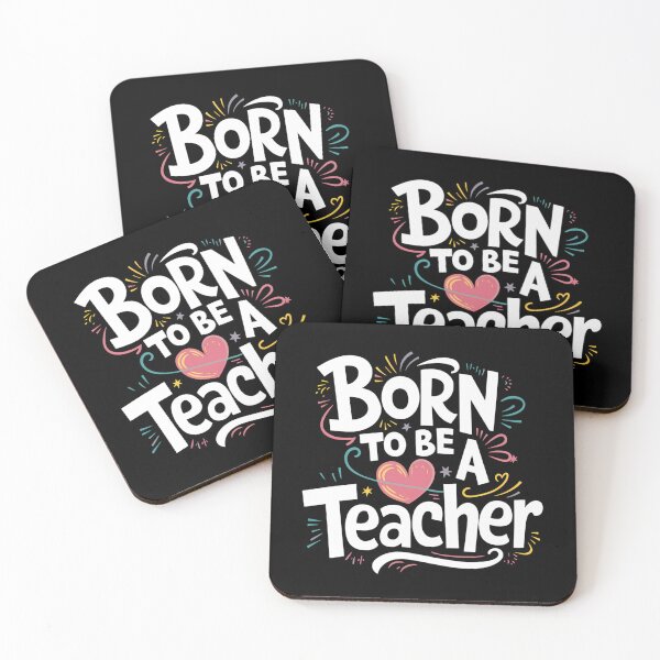 Item preview, Born To Be A Teacher designed and sold by PeelZinc.