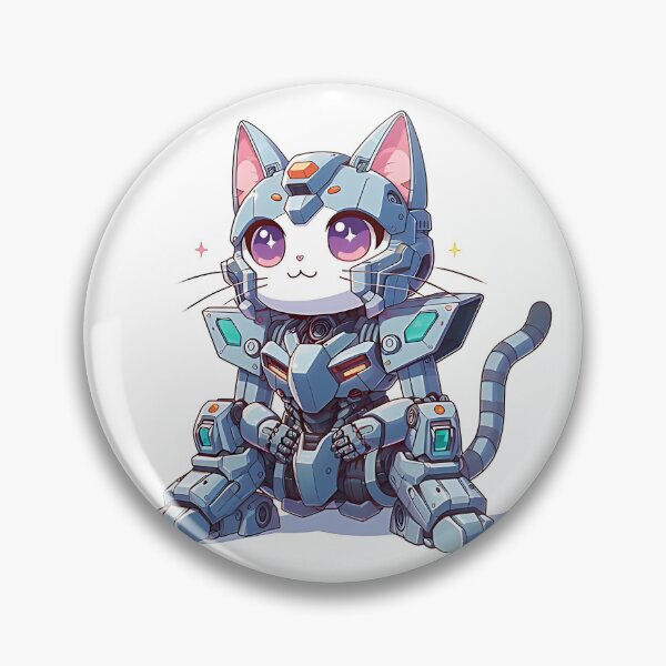 Item preview, anime cat mech designed and sold by Suukunna.