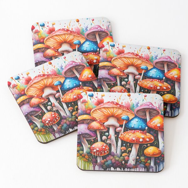 Item preview, Mystical Mushrooms: Vibrant Fungi Fantasia 008 designed and sold by REALDesign-Shop.