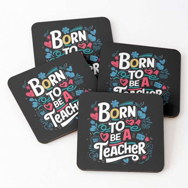 Item preview, Born To Be A Teacher designed and sold by PeelZinc.