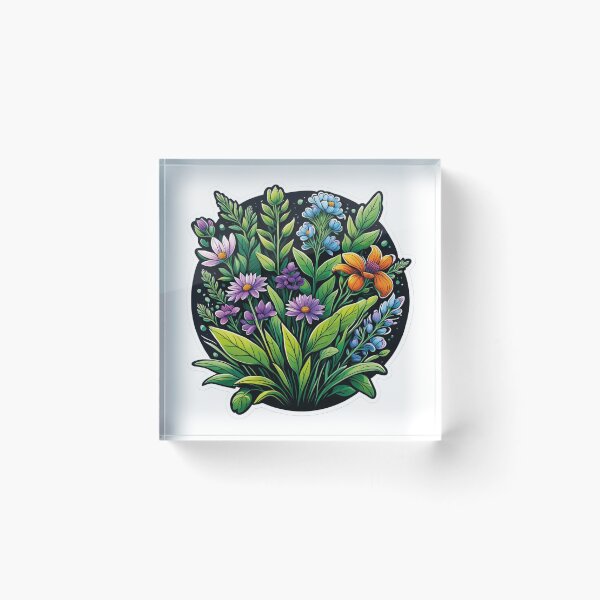 Item preview, Awakening of flowers under the moonlight designed and sold by Ink-Kreativ.