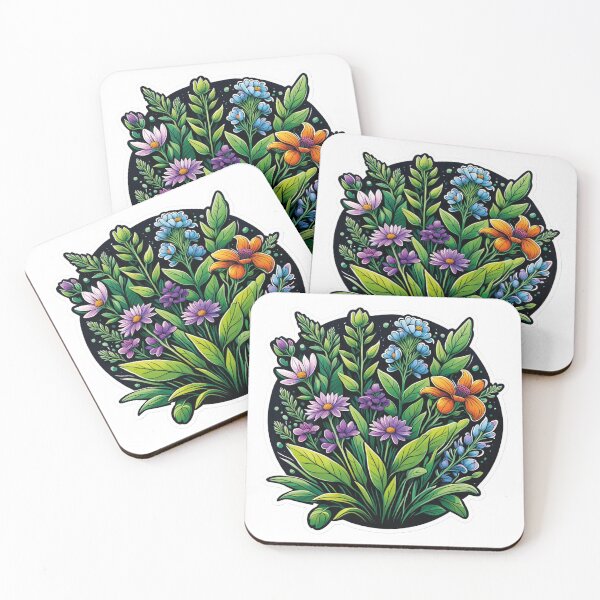 Item preview, Awakening of flowers under the moonlight designed and sold by Ink-Kreativ.