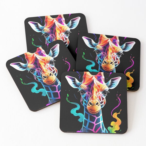 Item preview, Giraffe Graze: Savanna Serenity designed and sold by firecard.