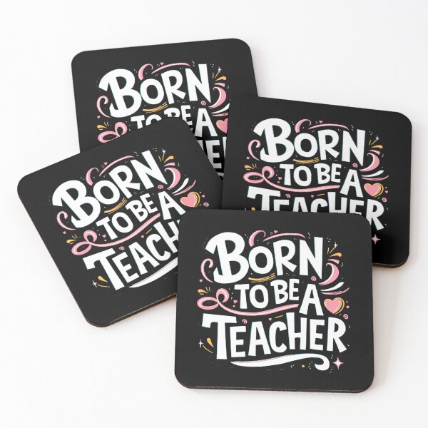 Item preview, Born To Be A Teacher designed and sold by PeelZinc.