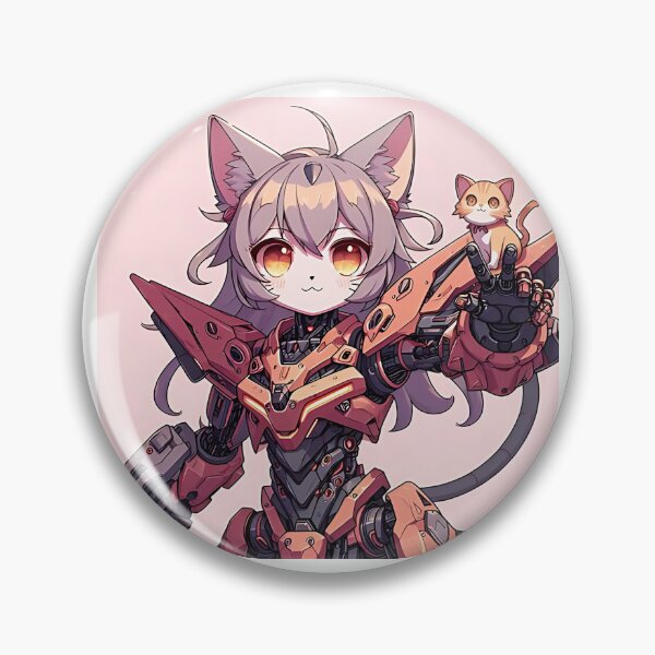 Item preview, anime cat mech designed and sold by Suukunna.