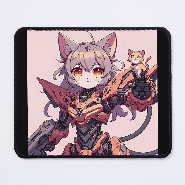 Item preview, anime cat mech designed and sold by Suukunna.