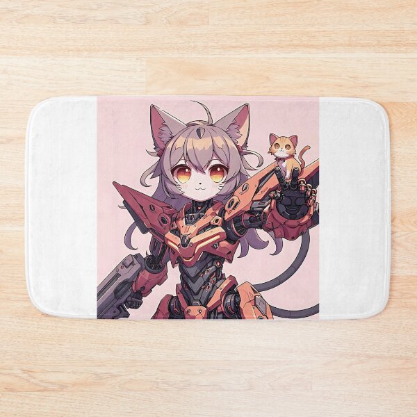 Item preview, anime cat mech designed and sold by Suukunna.