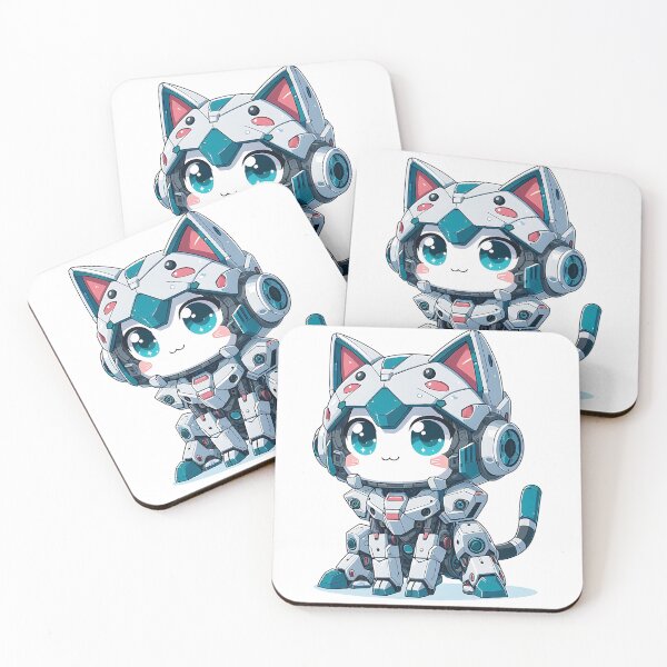 Item preview, anime cat mech designed and sold by Suukunna.