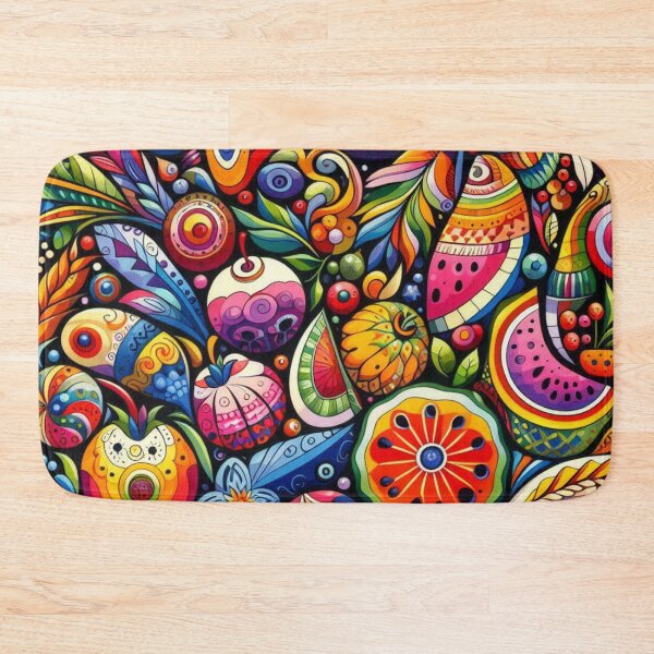 Item preview, Fruits and Vegetables Naive Art designed and sold by Myra365Art.
