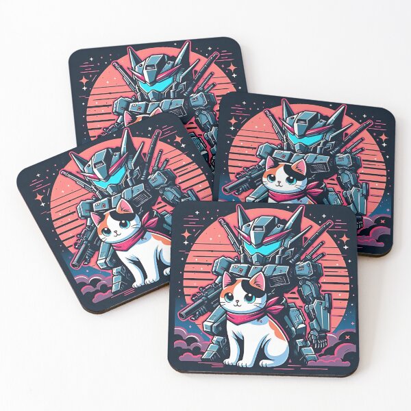 Item preview, anime cat mech designed and sold by Suukunna.