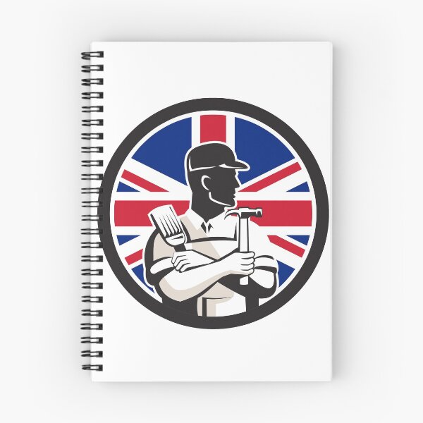 Item preview, British DIY Expert Union Jack Flag Icon designed and sold by patrimonio.