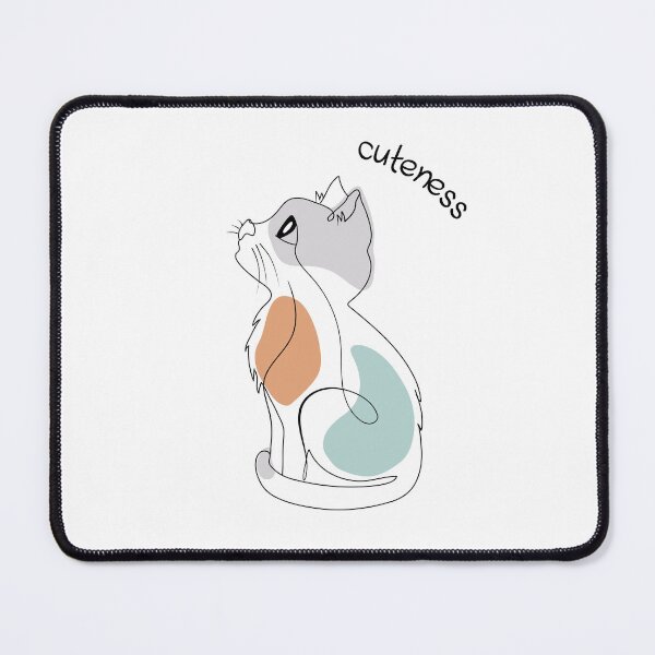 Item preview, Cute kitten | Cuteness | line art | designed and sold by GeorgetaHere.