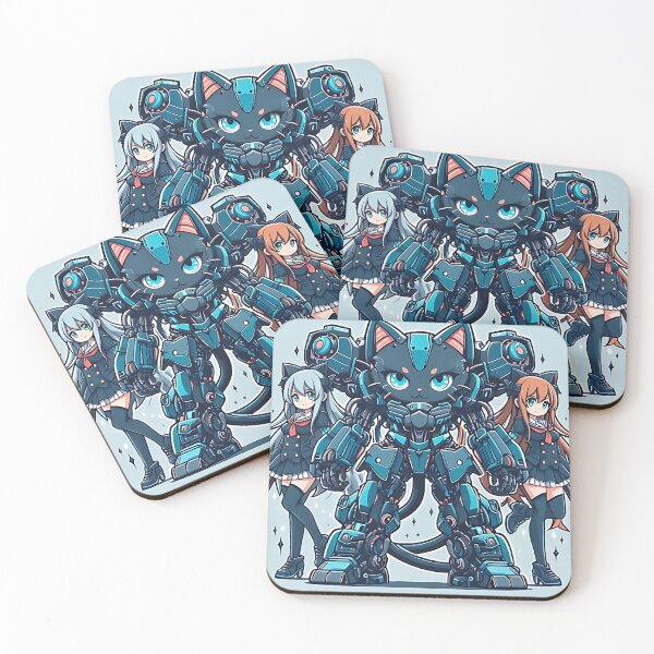 Item preview, anime cat mech designed and sold by Suukunna.