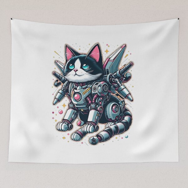 Item preview, anime cat mech designed and sold by Suukunna.