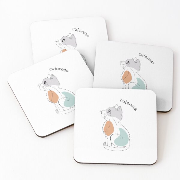Item preview, Cute kitten |  Cuteness | line art | designed and sold by GeorgetaHere.