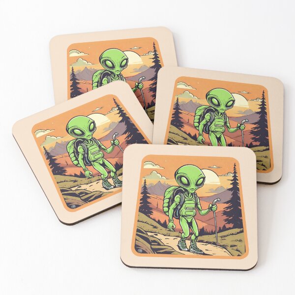Item preview, Alien hiking edition  designed and sold by Eolithic.