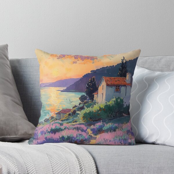 Item preview, Matisse Style, Sea, Coast, Pink, Fauvism, Pastel designed and sold by ArtHouseNiklas.