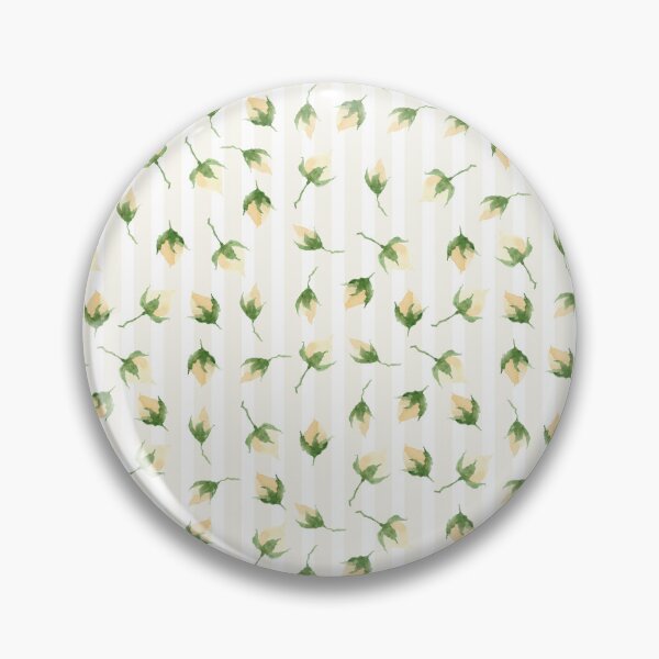 Item preview, Rose Buds Tumble Falling Along Stripes designed and sold by Jaana Day.