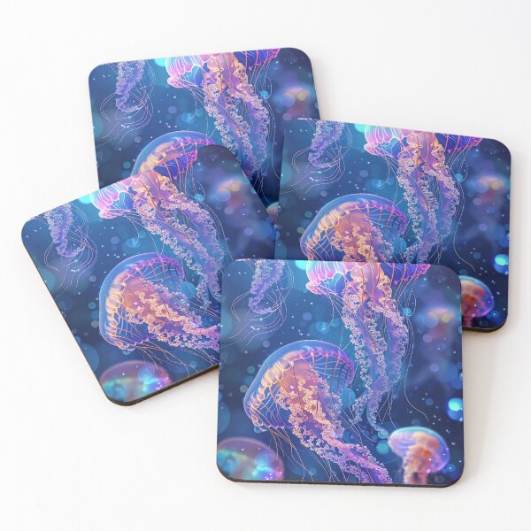 Item preview, Neon Jellyfish Spectacle designed and sold by cute-animals99.