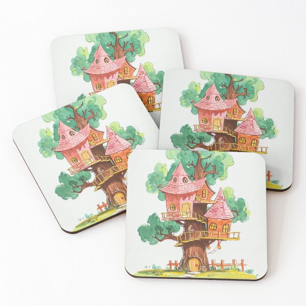 Item preview, Whimsical Beaver Castle designed and sold by cute-animals99.