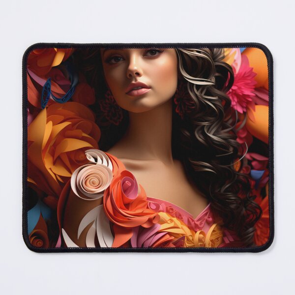 Item preview, Gorgeous Latina Vibrant Art Print Design designed and sold by mondmakes.
