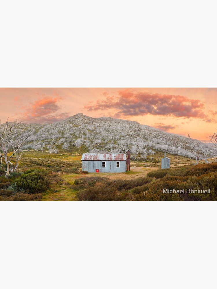 Thumbnail 5 of 5, Mouse Pad, Whites River Hut, Kosciusko, New South Wales, Australia designed and sold by Chockstone.