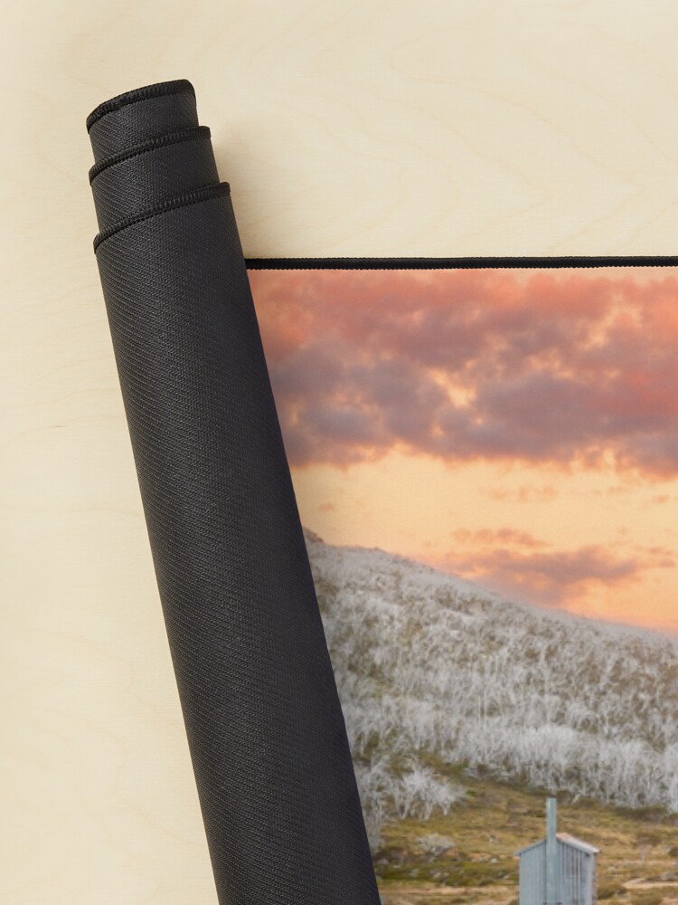 Thumbnail 2 of 5, Mouse Pad, Whites River Hut, Kosciusko, New South Wales, Australia designed and sold by Chockstone.