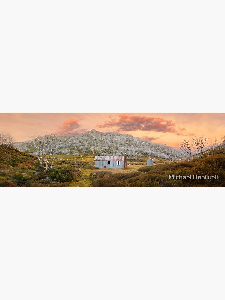 Thumbnail 2 of 2, Postcard, Whites River Hut, Kosciusko, New South Wales, Australia designed and sold by Chockstone.