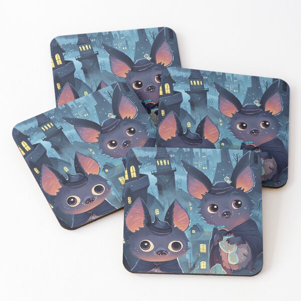Item preview, Nighttime Bat Detectives designed and sold by cute-animals99.