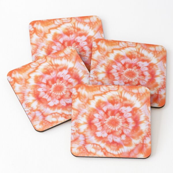 Item preview, Summer Orange Tie and Dye Shibori  designed and sold by Tamas Das.