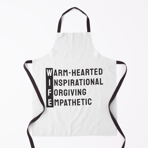 Item preview, WIFE. Warm-hearted, Inspirational, Forgiving, Empathetic designed and sold by twisted-dot.