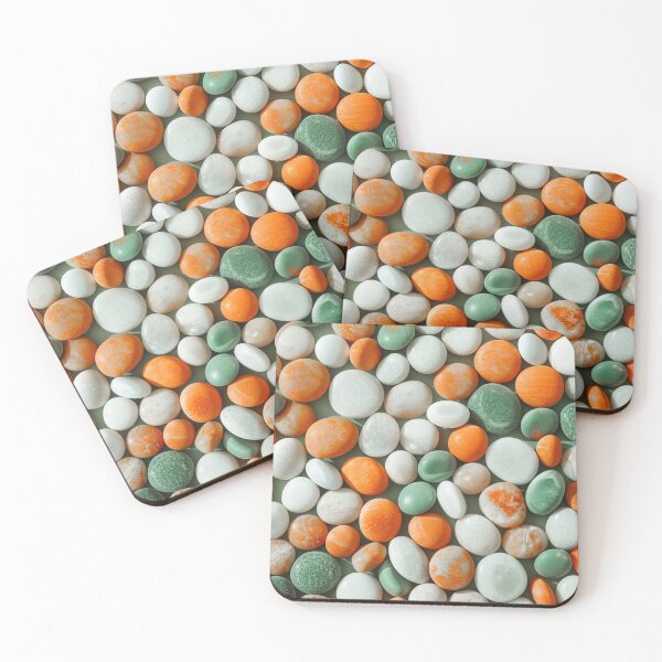 Item preview, Pebbles Colorful Design designed and sold by NicolasGlowArt.
