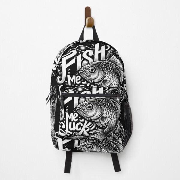 Item preview, Fish me luck fishing gift designed and sold by Pineapple-Tree.