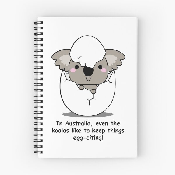 Item preview, In Australia, even the koalas like to keep things egg-citing! designed and sold by OCNau.