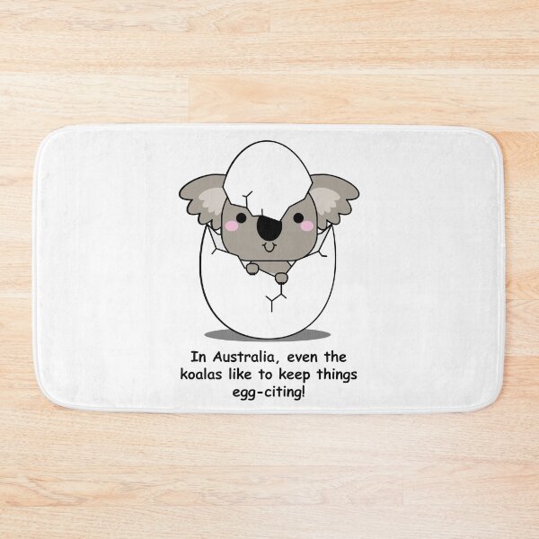 Item preview, In Australia, even the koalas like to keep things egg-citing! designed and sold by OCNau.
