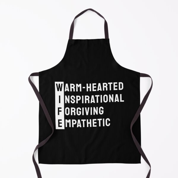 Item preview, WIFE. Warm-hearted, Inspirational, Forgiving, Empathetic designed and sold by twisted-dot.