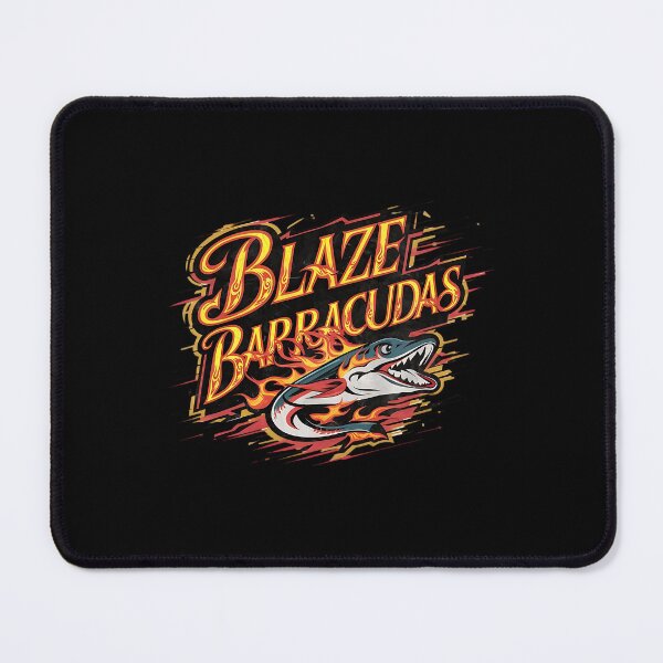 Item preview, Blaze Barracudas, a freely invented sports team designed and sold by Pflugart.
