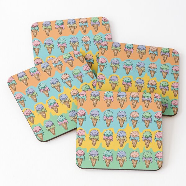 Item preview, Ice cream pattern designed and sold by Xatutik.art.
