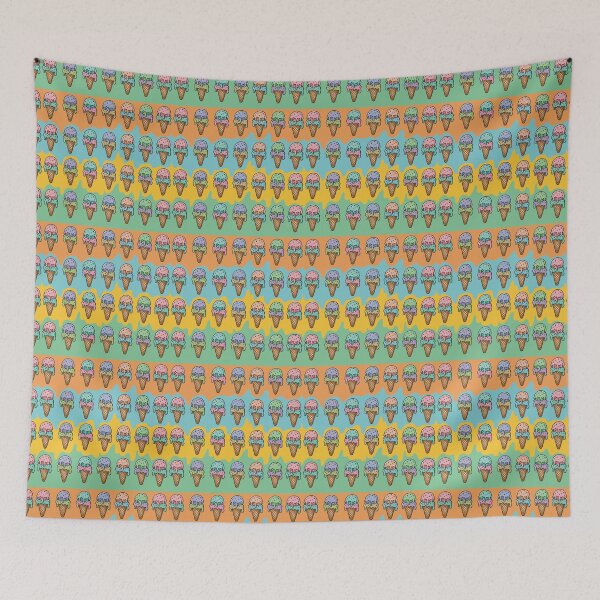 Item preview, Ice cream pattern designed and sold by Xatutik.art.